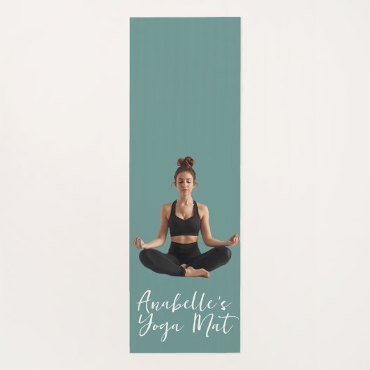 Foto Gift Monogram Naam Yogamat (Achterkant)