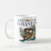 Foto Gift voor opa Gevist Verjaardag Koffiemok (Links)