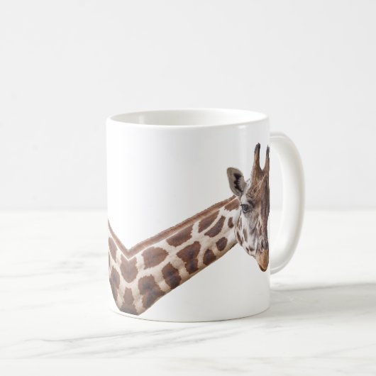 Foto Giraffe Portrait Koffiemok (Voorkant rechts)