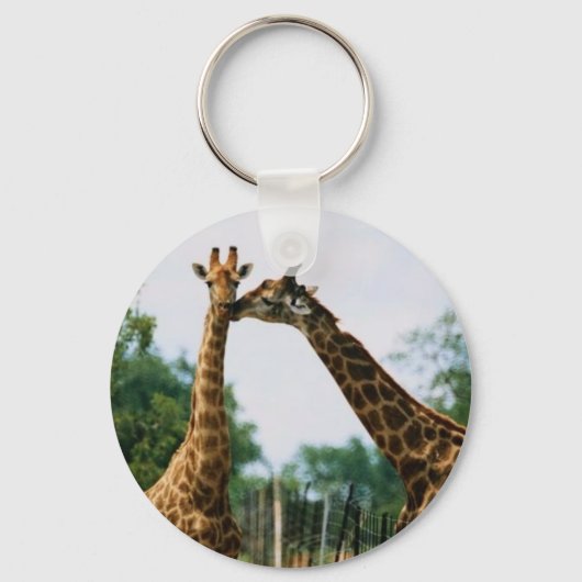 Foto Giraffe Sleutelhanger (Voorkant)