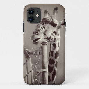 Foto Giraffe - stijl iPhone 11 Hoesje