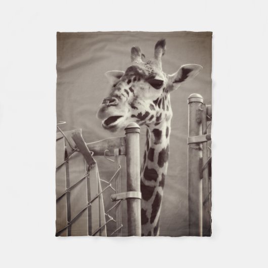 Foto Giraffe - stijl Fleece Deken (Voorkant)
