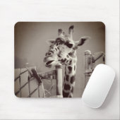 Foto Giraffe - stijl Muismat (Met muis)