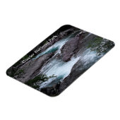 Foto Glacier National Park Stream Magneet (Linkerzijde)