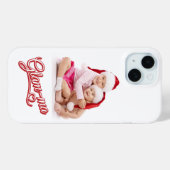 Foto Glamma rood/wit op wit Case-Mate iPhone Case (Achterkant (horizontaal))