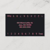 Foto Glimlach Bikini Coffee Drive-Thru Loyalty Kaa (Achterkant)