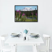Foto Glossy van Rainier en Wildflower Perfect Poster