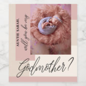 Foto Godmoeder-voorstel Wijn Etiket (Enkel label)