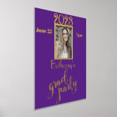 Foto Gold of Silver Afstudeerder Party Folie Afdrukken (Laagn)