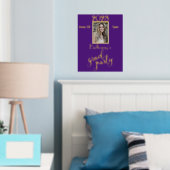 Foto Gold of Silver Afstudeerder Party Folie Afdrukken (Insitu (Slaapkamer))