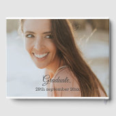 Foto Gold Photo Personal Party Guest Gastenboek (Achterkant)