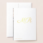 Foto & Gold Silver Foil Afstuderen & Party Invite Folie Kaarten (Met envelop)