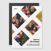 Foto & Gold Squares | Kerstfeestdag (Voorkant / Achterkant)