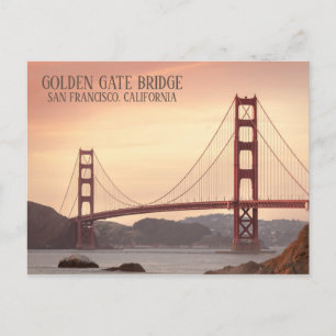 Foto Golden Gate Bridge San Francisco, Californië Briefkaart