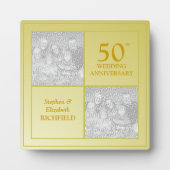 Foto Golden Jubileum van verleden & Cadeau Fotoplaat (Voorkant)