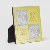 Foto Golden Jubileum van verleden & Cadeau Fotoplaat (Voorkant)