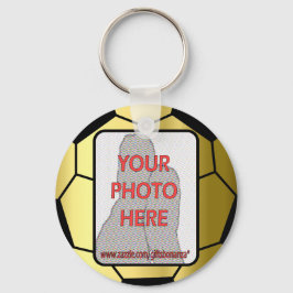 foto Golden Voetbal Sleutelhanger