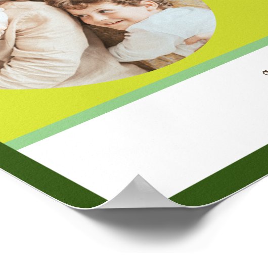 Foto Golf Best Dad Ever Cool Modern Fathers Day Poster (Hoek)