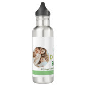 Foto Golf Best Dad Ever Cool Modern Fathers Day Waterfles (Links)