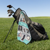 Foto Golf Towel - HAMbWG Golfhanddoek (Groen)