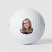 Foto Golfbal Sjabloon Golfballen (Voorkant)