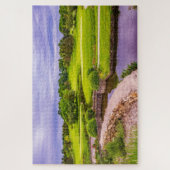 Foto Golfcursus met Schilderachtig watergevaar Legpuzzel (Verticaal)