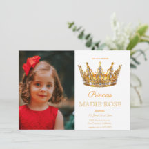 Foto Gouden Prinsessen Kroon Sprookje Verjaardag