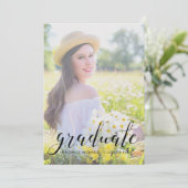 Foto Graduation Party  Botanical Kaart (Staand voorkant)