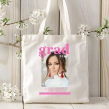 Foto Graduation Party Elegant Modern Script Tas