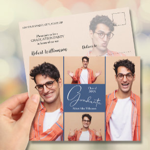 Foto Graduation Party Invitation Briefkaart