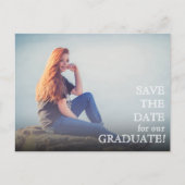 Foto Graduation Party Invitation Briefkaart (Voorkant)