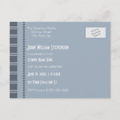 Foto Graduation Party Invitation Briefkaarten (Achterkant)