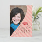 Foto Graduation Party Invitation Kaart (Staand voorkant)