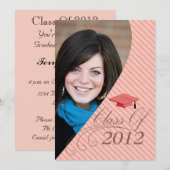 Foto Graduation Party Invitation Kaart (Voorkant / Achterkant)