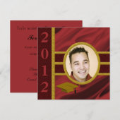Foto Graduation Party Invitation Kaart (Voorkant / Achterkant)