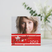 Foto Graduation Party Invitation Kaart (Staand voorkant)