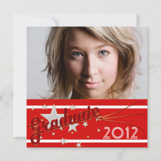 Foto Graduation Party Invitation Kaart