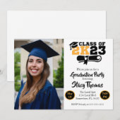 Foto Graduation Party Kaart (Voorkant / Achterkant)
