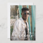Foto Graduation Party Kaart (Voorkant)