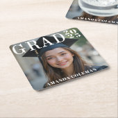 Foto Graduation Party Kartonnen Onderzetters (Schuin)
