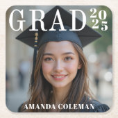 Foto Graduation Party Kartonnen Onderzetters (Voorkant)