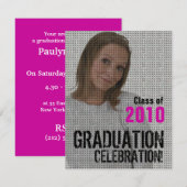 Foto: GraduPartij 2 Uitnodiging (Voorkant / Achterkant)