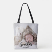 Foto: Grandma Moederdag Tote Bag (Achterkant)