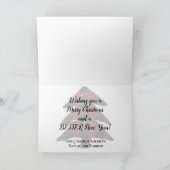 Foto Grappig Miss Your Faces Gezichtsmaskers Kerst Feestdagen Kaart (Binnen)