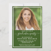 Foto Green High School afstudeerfeest Kaart (Voorkant)