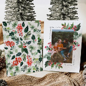 Foto Greenery Christmas Kaart