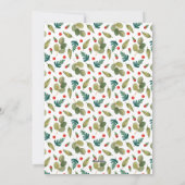 Foto, Greenery en Cookies Dit is het seizoen Feestdagenkaart (Achterkant)