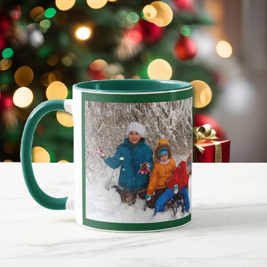 Foto Groen Personaliseer Sjabloon Cadeau Koffie Mo Mok
