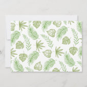 Foto groene auto safari wild een 1e verjaardag kaart (Achterkant)