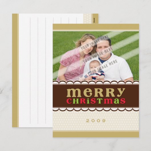 FOTO GROET BRIEFKAART :: candyfloss 1 (Voorkant / Achterkant)